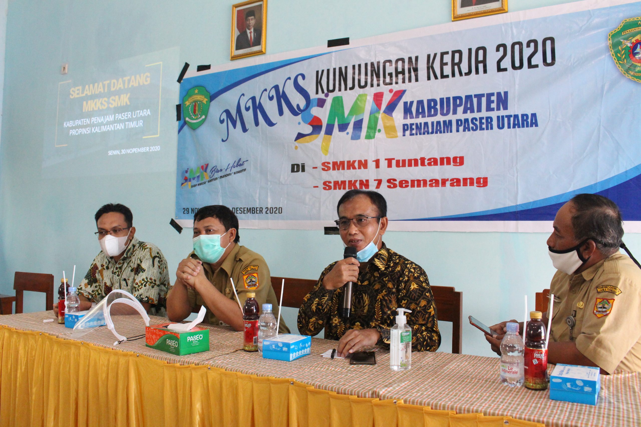 Studi Tiru Kepsek Kalimantan Timur, Salut Perkembangan SMK 1 Tuntang Studi Tiru Kepsek Kalimantan Timur, Salut Perkembangan SMK 1 Tuntang