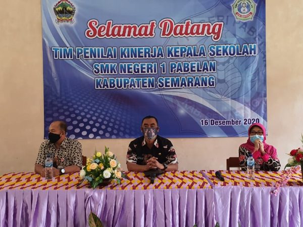 Kacabdindik Wilayah 1 Menilai PKKS di SMKN 1 Pabelan