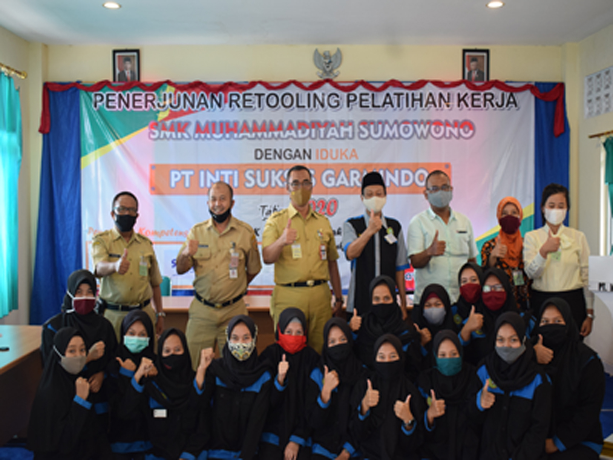 Tingkatkan Kompetensi Lulusan, SMK Muhammadiyah Sumowono Adakan Retooling
