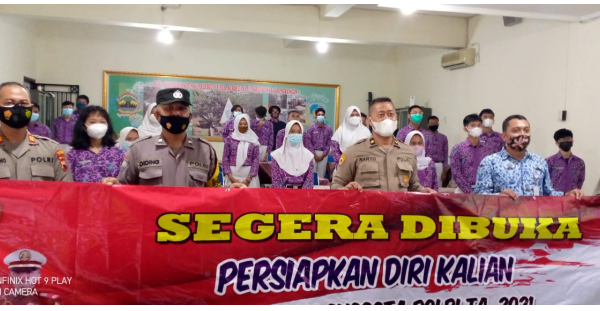 SMAN 7 Semarang, Gelar Sosialisasi Penerimaan Anggota Polri 2021