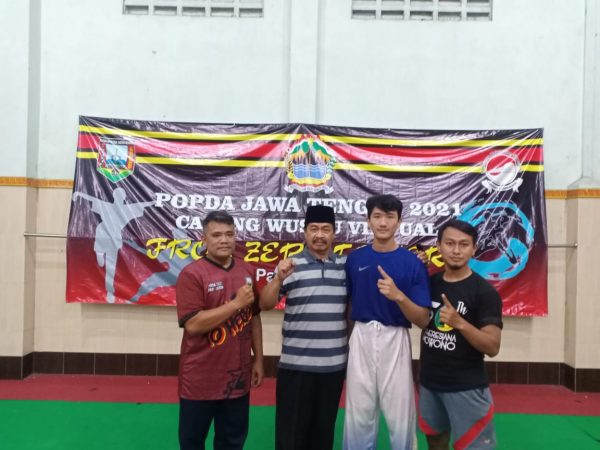 Pelajar SMA Negeri 1 Bergas Sabet 2 Emas di Cabor Wushu POPDA Jateng Tahun 2021