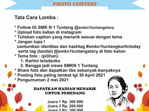 Peringati Hari Kartini, SMKN 1 Tuntang Adakan Lomba Foto Peringati Hari Kartini, SMKN 1 Tuntang Adakan Lomba Foto