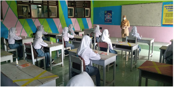 SMK Negeri 1 Tengaran, Gelar Simulasi Pembelajaran Tatap Muka SMK Negeri 1 Tengaran, Gelar Simulasi Pembelajaran Tatap Muka