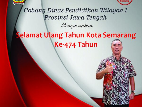 Selamat HUT Kota Semarang Ke 474