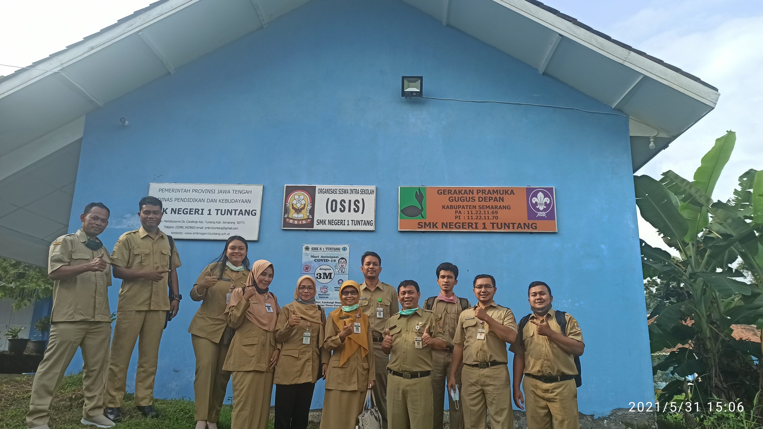 Perkuat GTT, SMAN 16 Semarang Lakukan  Studi Tiru