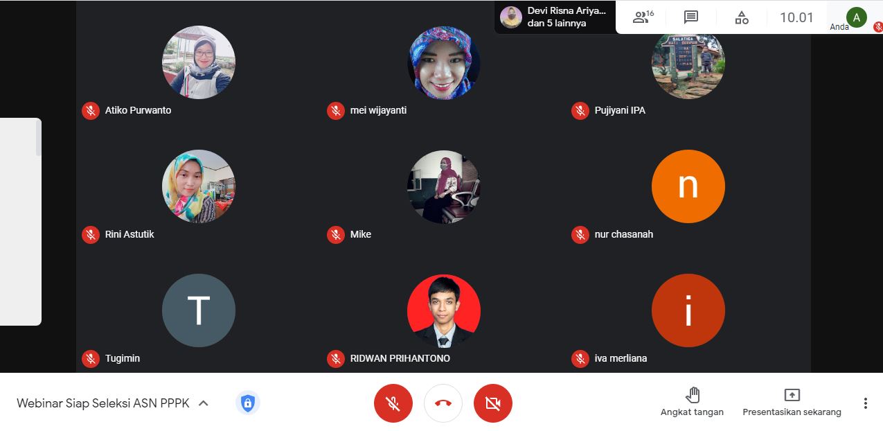 SMKN 1 Tuntang Adakan Webinar Siap Hadapi Seleksi PPPK