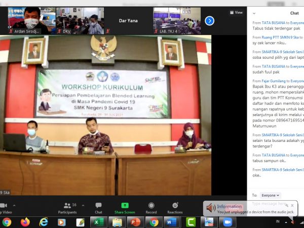 SMKN 1 Tuntang Berbagi Implementasi Blended Learning dengan SMKN 9 Surakarta