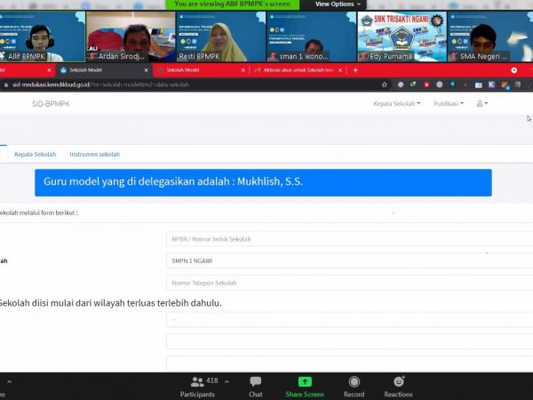 SMKN 1 Tuntang Antusias Mengikuti Sekolah Inovatif Digital BPMPK SMKN 1 Tuntang Antusias Mengikuti Sekolah Inovatif Digital BPMPK