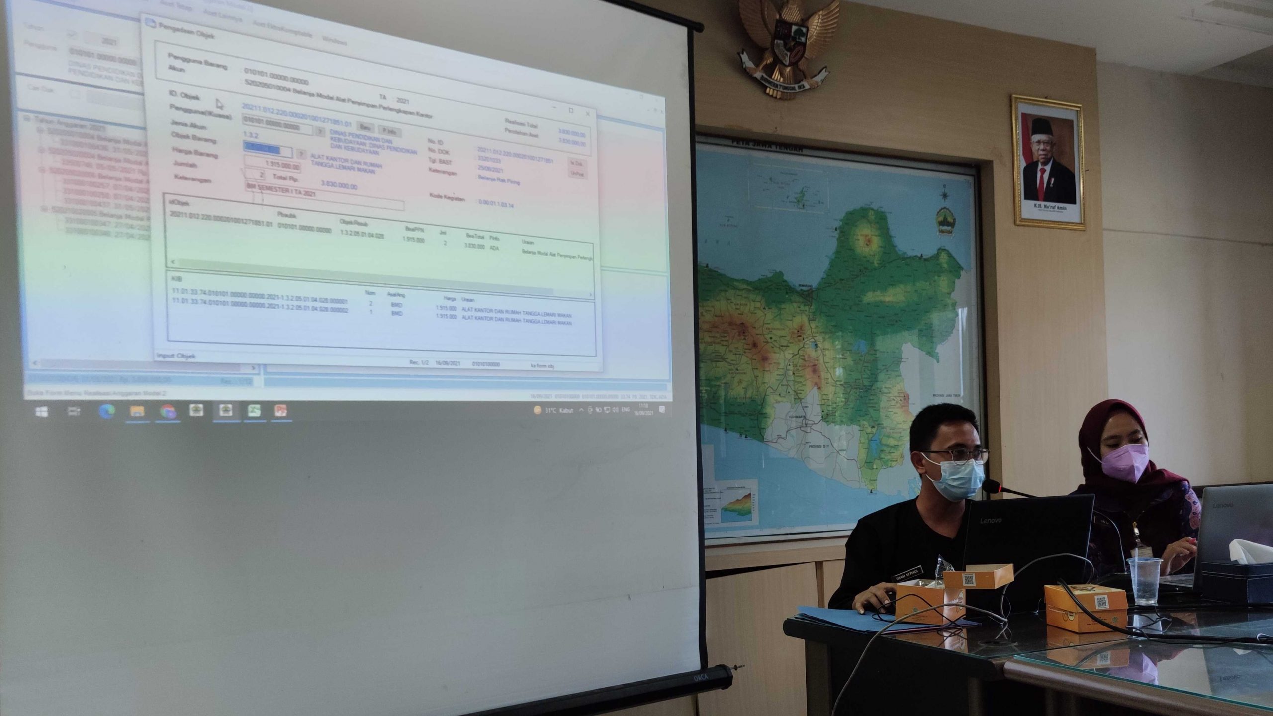 Penguatan penggunaan SIM-ASET JATENG Cabdin 1