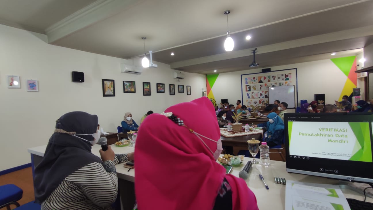 Pembekalan Verifikator PDM SAPK oleh Cabdin 01