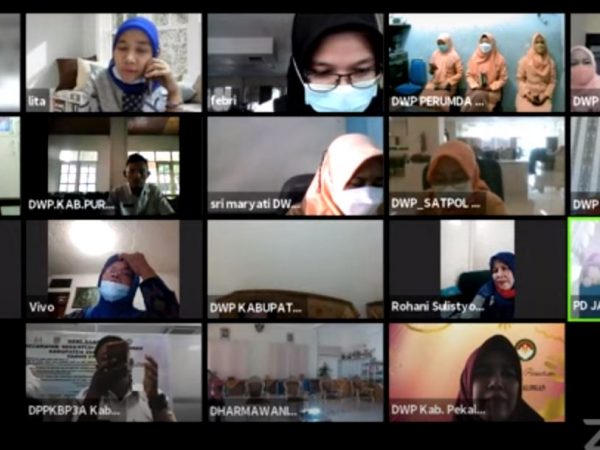 SMKN H Moenadi Ikuti Webinar Keluarga Tanggap Cegah Pelecehan Seksual