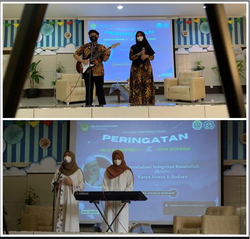 SMAHA Gelar Peringatan Maulid Nabi dan Festival Bulan Bahasa