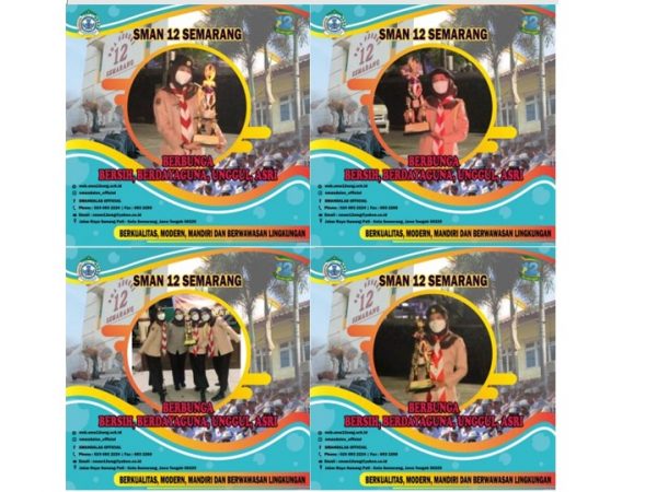 SMA Negeri 12 Semarang Menjuarai Lomba Cerdas Tangkas Pramuka (LCTP)