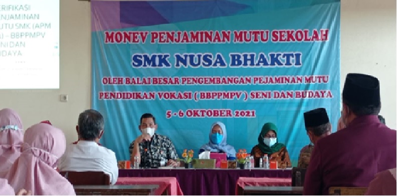 Verifikasi Asesmen Nasional Pemetaan Mutu Sekolah di SMK Nusa Bhakti Semarang