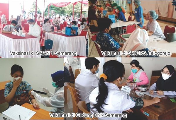 SMAN 1 Semarang Menuntaskan Vaksinasi untuk Memantapkan PTM