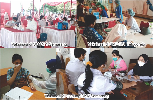 SMAN 1 Semarang Menuntaskan Vaksinasi untuk Memantapkan PTM SMAN 1 Semarang Menuntaskan Vaksinasi untuk Memantapkan PTM