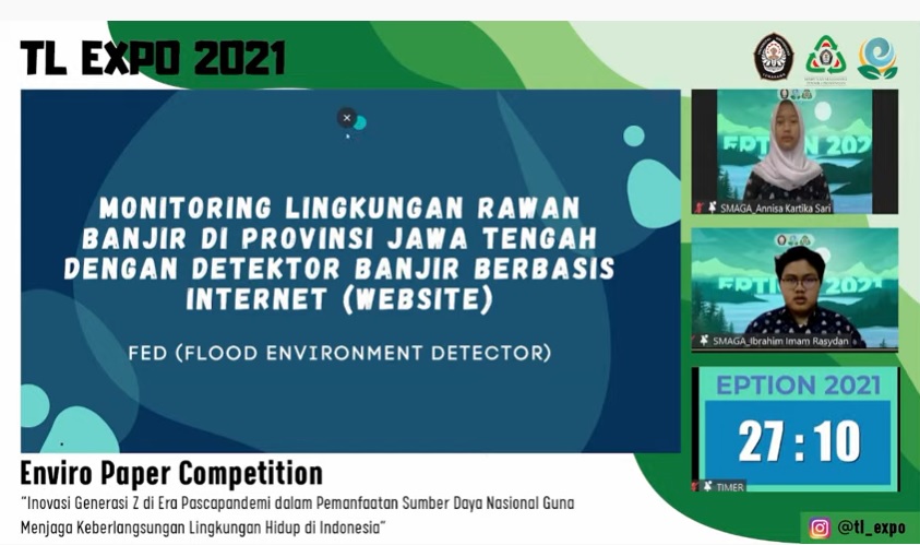 Peneliti Muda SMAN 3 Semarang Sabet Juara I LKTI Tingkat Nasional Eption