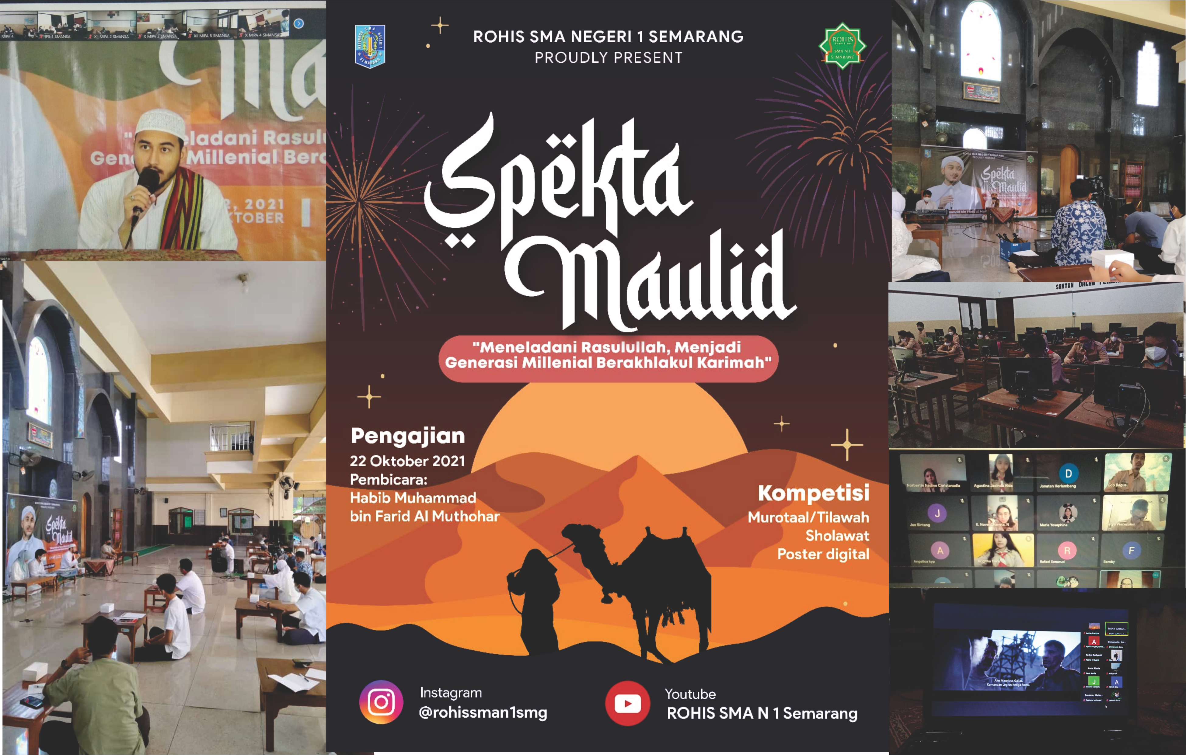 Memperingati Maulid Nabi Muhammad SAW dengan "Hybrid Pengajian"