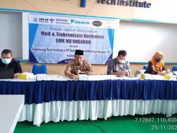 SMK NU Ungaran Sinkronisasi Kurikulum Dengan Samsung-Daikin-Grabag TV SMK NU Ungaran Sinkronisasi Kurikulum Dengan Samsung-Daikin-Grabag TV