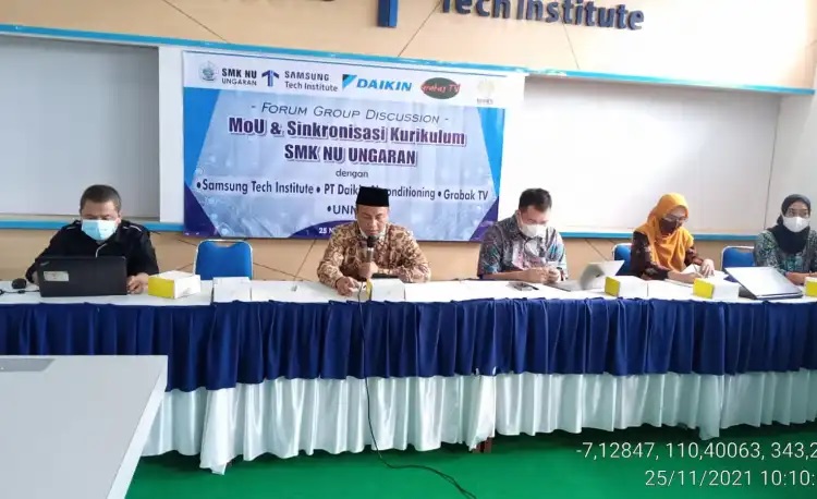 SMK NU Ungaran Sinkronisasi Kurikulum Dengan Samsung-Daikin-Grabag TV SMK NU Ungaran Sinkronisasi Kurikulum Dengan Samsung-Daikin-Grabag TV