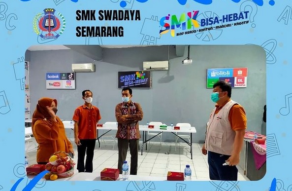 Program Unggulan SMK Swadaya Semarang Tarik Perhatian Konsorsium Peduli SMK
