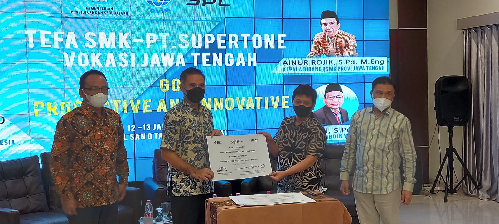 Perkuat Teaching Factory, SMKN 10 Semarang Ikuti Vokasi Jawa Tengah go Productive and Innovative Perkuat Teaching Factory, SMKN 10 Semarang Ikuti Vokasi Jawa Tengah go Productive and Innovative