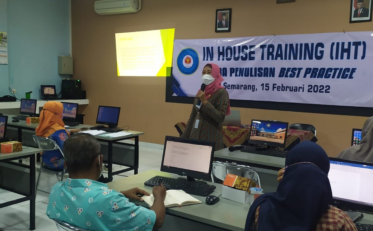Meningkatkan Kemampuan Guru Dalam Membuat Karya Ilmiah Melalui Kegiatan IHT Penulisan Best Practise Meningkatkan Kemampuan Guru Dalam Membuat Karya Ilmiah Melalui Kegiatan IHT Penulisan Best Practise