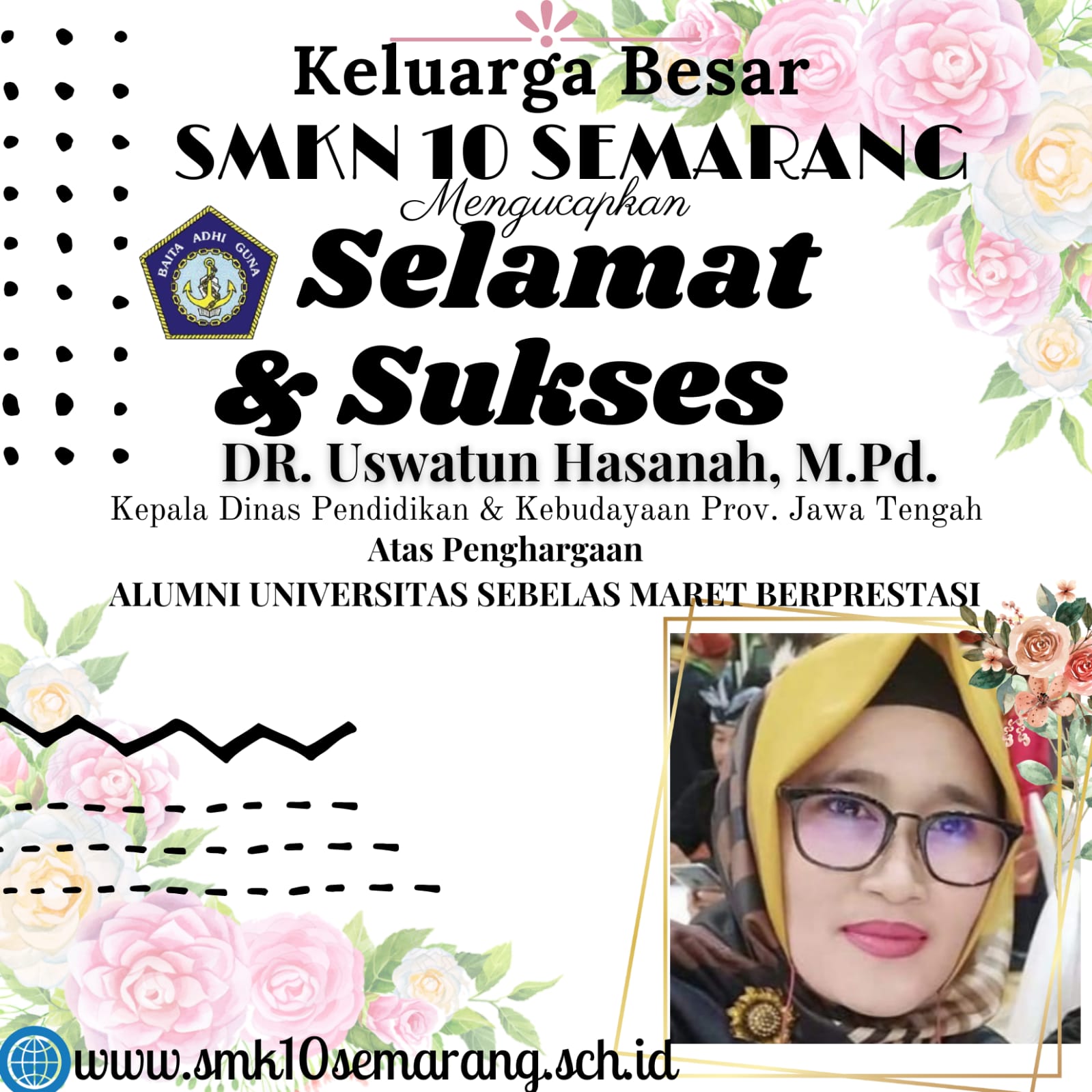 Kadisdikbud Jawa Tengah Raih Prestasi Alumni Berprestasi UNS 2022 Kadisdikbud Jawa Tengah Raih Prestasi Alumni Berprestasi UNS 2022