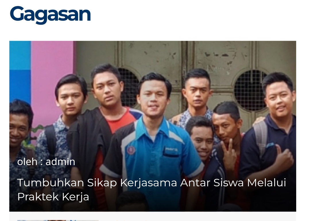Kontributor Rubrik Gagasan Website Cabdin I