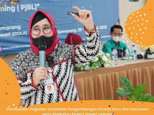 Workshop dan Sosialisasi Bersama Kadisdikbud Provinsi Jawa Tengah di SMK N 8 Semarang