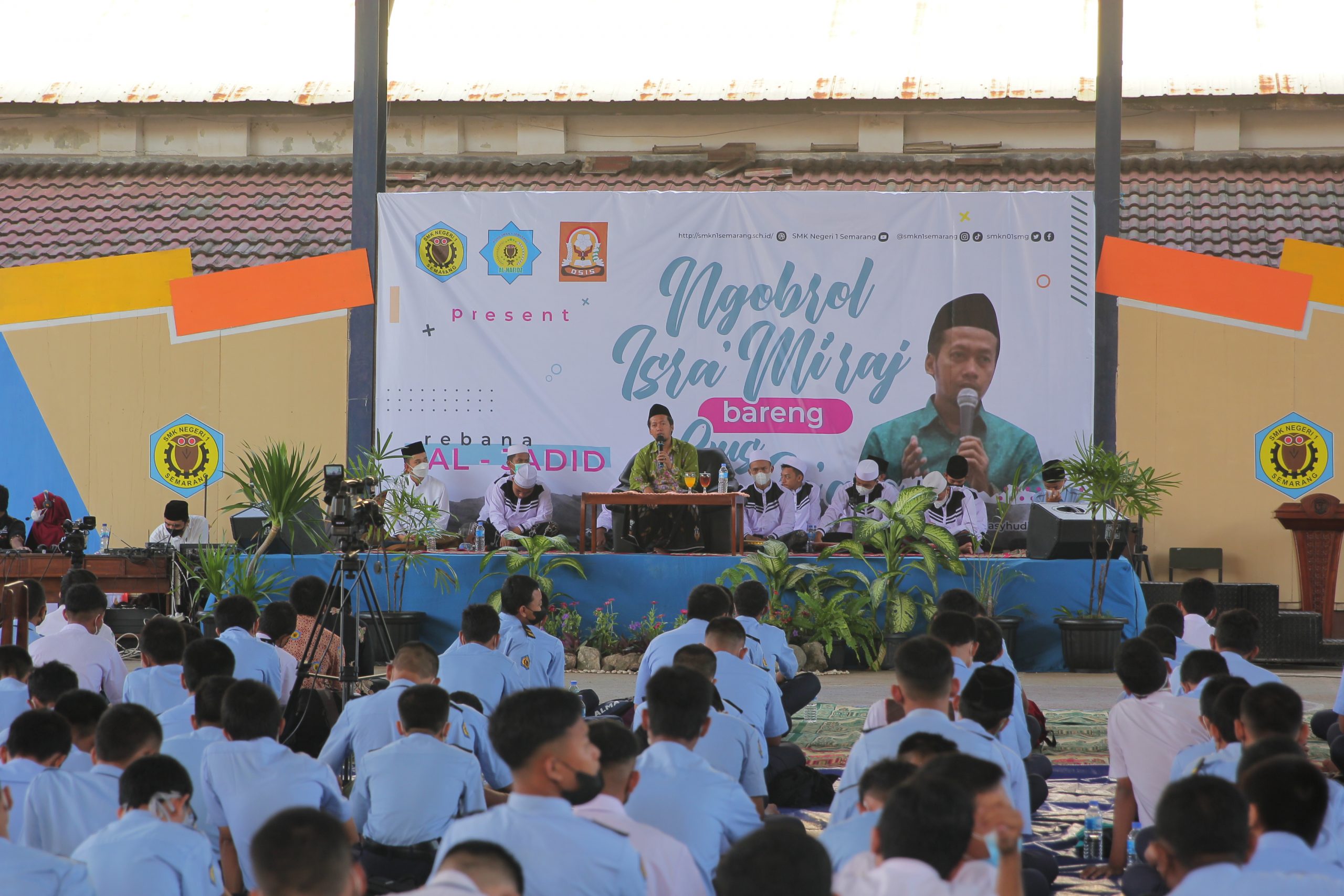 Peringatan Isra’ Mi’raj Nabi Muhammad SAW SMK Negeri 1 Semarang
