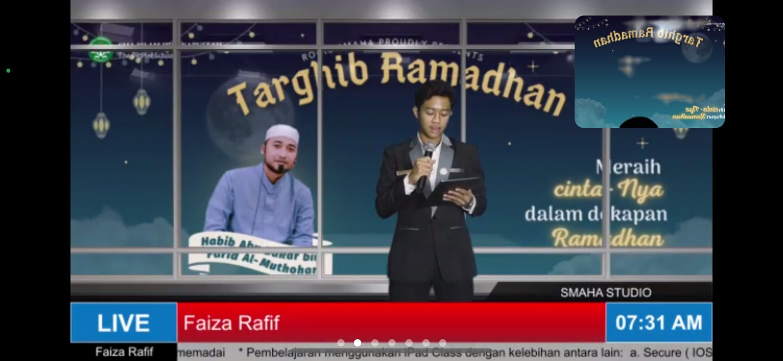 Intip Kegiatan SMAHA Menyambut Ramadhan 1443 H