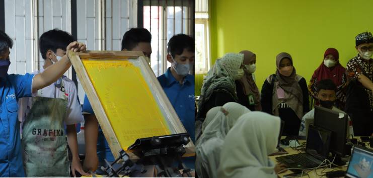 Kunjungan SMP Alkautsar Jalin Kerjasama Cross Teaching dengan SMK Negeri 11 Semarang
