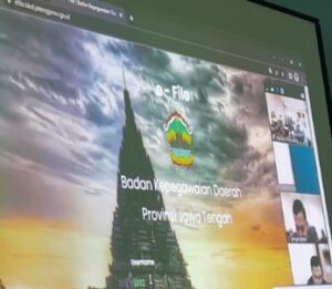 PPPK SMKN 10 Semarang Ikuti Webinar BKD Propinsi Jawa Tengah