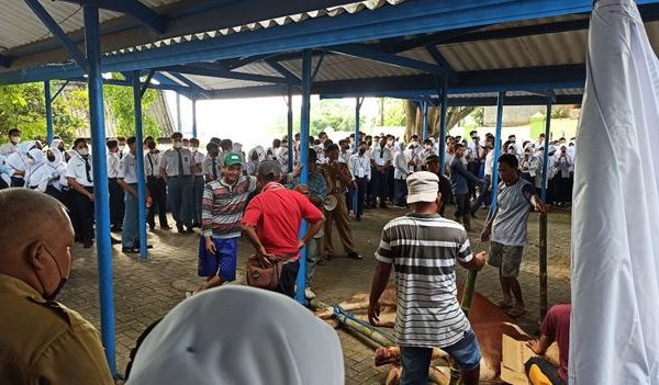 Latih Kepedulian Siswa SMAN 7 Semarang di Moment Idul Adha 1443 H Latih Kepedulian Siswa SMAN 7 Semarang di Moment Idul Adha 1443 H