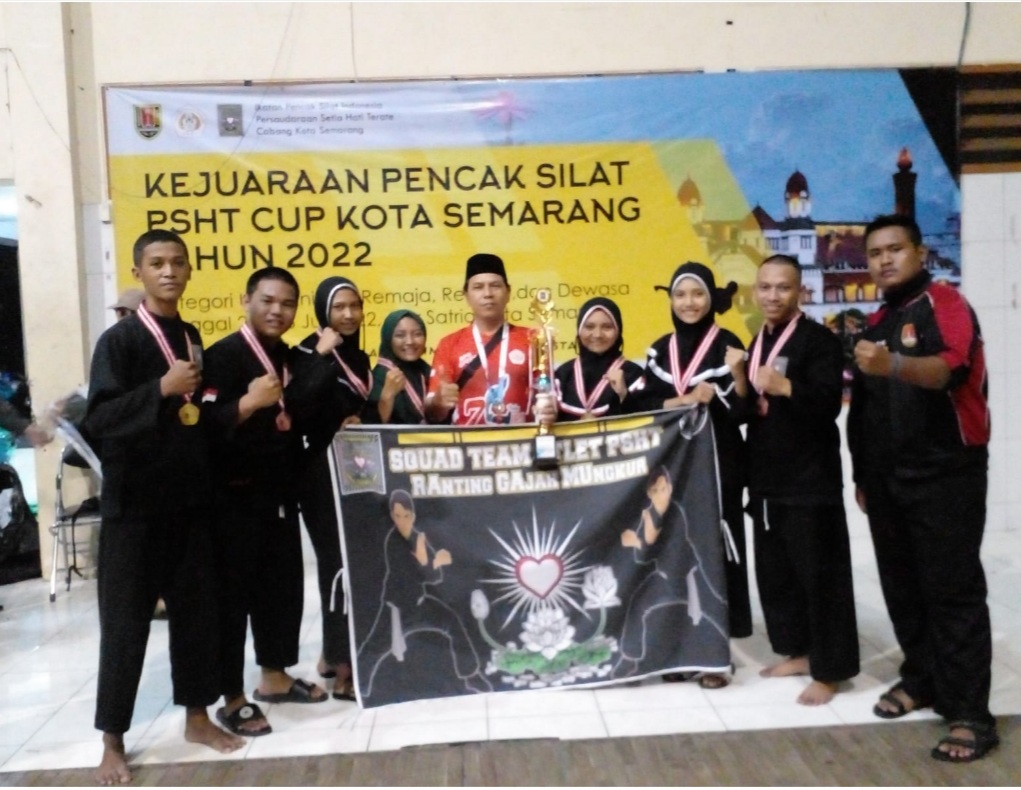 SMKN 4 Semarang Juara  Umum 1 PSHT Cup Semarang 2022