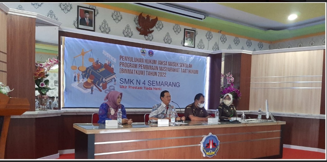 Program Jaksa Masuk Sekolah di SMKN 4 Semarang