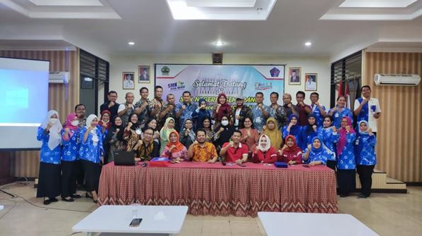 MKKS Jakarta Pusat Melaksanakan Studi Komparasi ke SMKN 6 Semarang