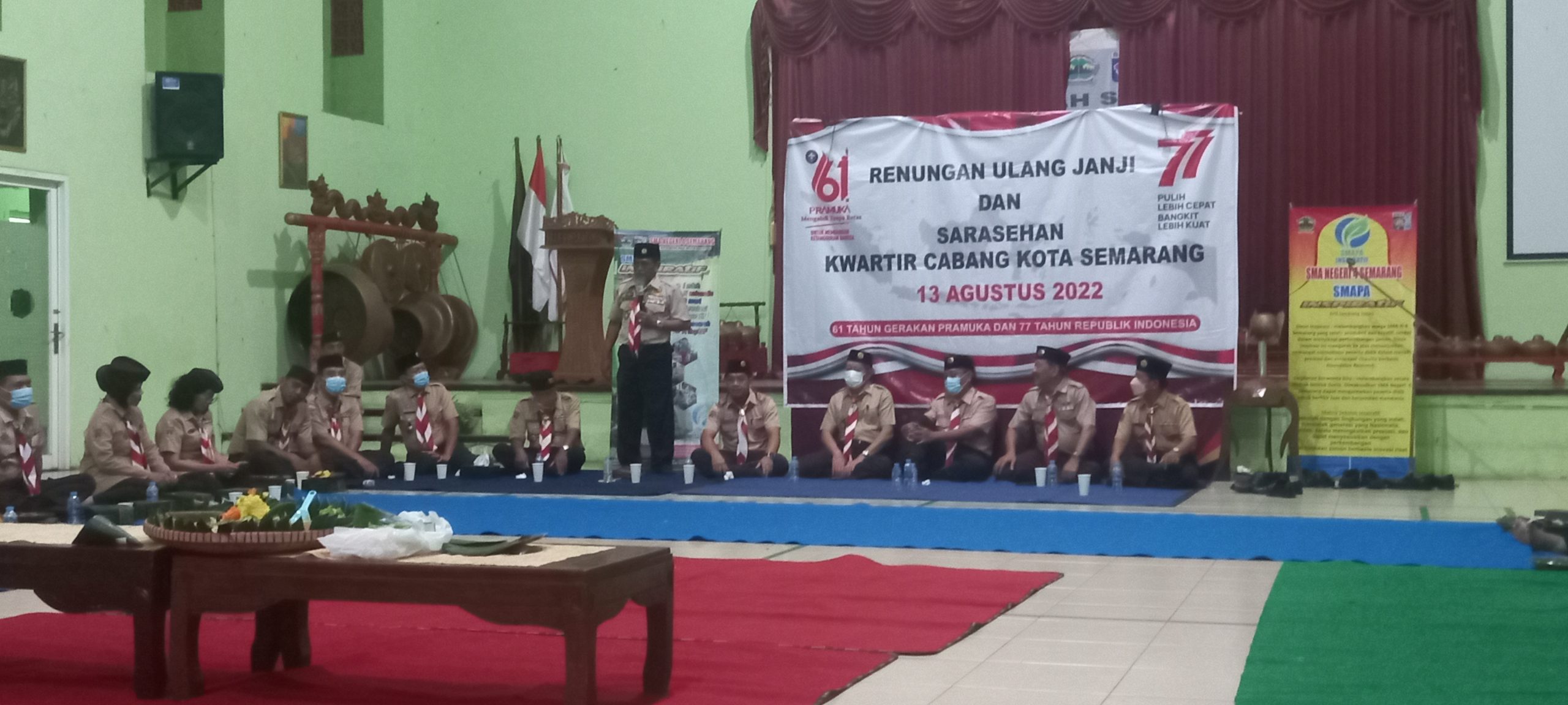 Renungan, Ulang Janji dan Sarasehan Kwartir Cabang Kota Semarang Renungan, Ulang Janji dan Sarasehan Kwartir Cabang Kota Semarang