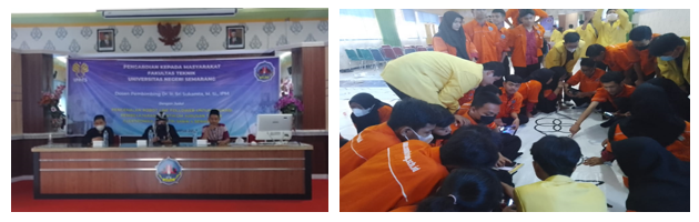 Tim Pengabdian Masyarakat UNNES adakan Pembelajaran Robot Line Follower untuk Siswa Tim Pengabdian Masyarakat UNNES adakan Pembelajaran Robot Line Follower untuk Siswa