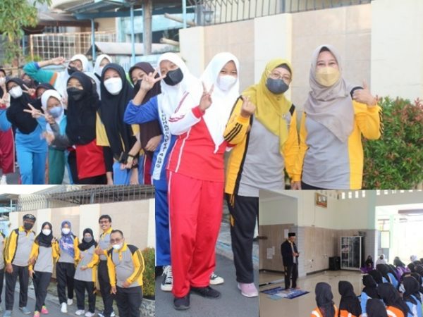 Gerak jalan, Gerakan Bersih Sekolah dan Doa 1 Muharram 29 Juli 2022