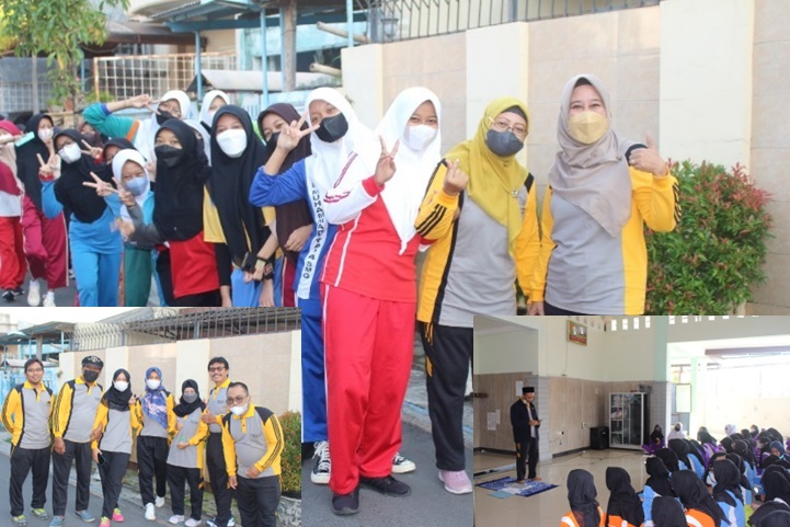 Gerak jalan, Gerakan Bersih Sekolah dan Doa 1 Muharram 29 Juli 2022 Gerak jalan, Gerakan Bersih Sekolah dan Doa 1 Muharram 29 Juli 2022