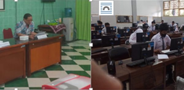 ANBK SMKN 4 Semarang berjalan lancar dan tertib