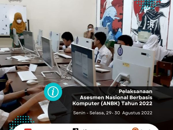 SMK N 8 Semarang Laksanakan ANBK dengan Lancar