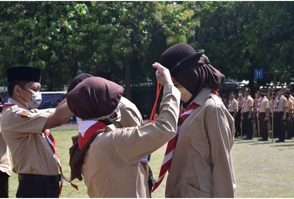 PERKEMAHAN PENERIMAAN TAMU AMBALAN SOEKARNO-FATMAWATI SMKN 7 SEMARANG