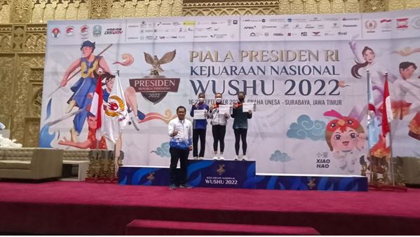 LAGI, GOLD MEDAL DIRAIH OLEH SISWI SMKN 6 SEMARANG DI KEJUARAAN NASIONAL WUSHU 2022 LAGI, GOLD MEDAL DIRAIH OLEH SISWI SMKN 6 SEMARANG DI KEJUARAAN NASIONAL WUSHU 2022