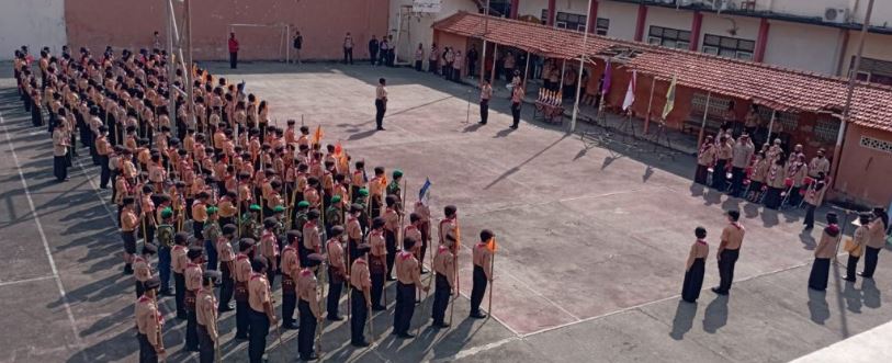 Kwaran Semarang Selatan Gelar Lomba Tingkat Pramuka Penggalang (LT 2) di SMKN 3 Semarang