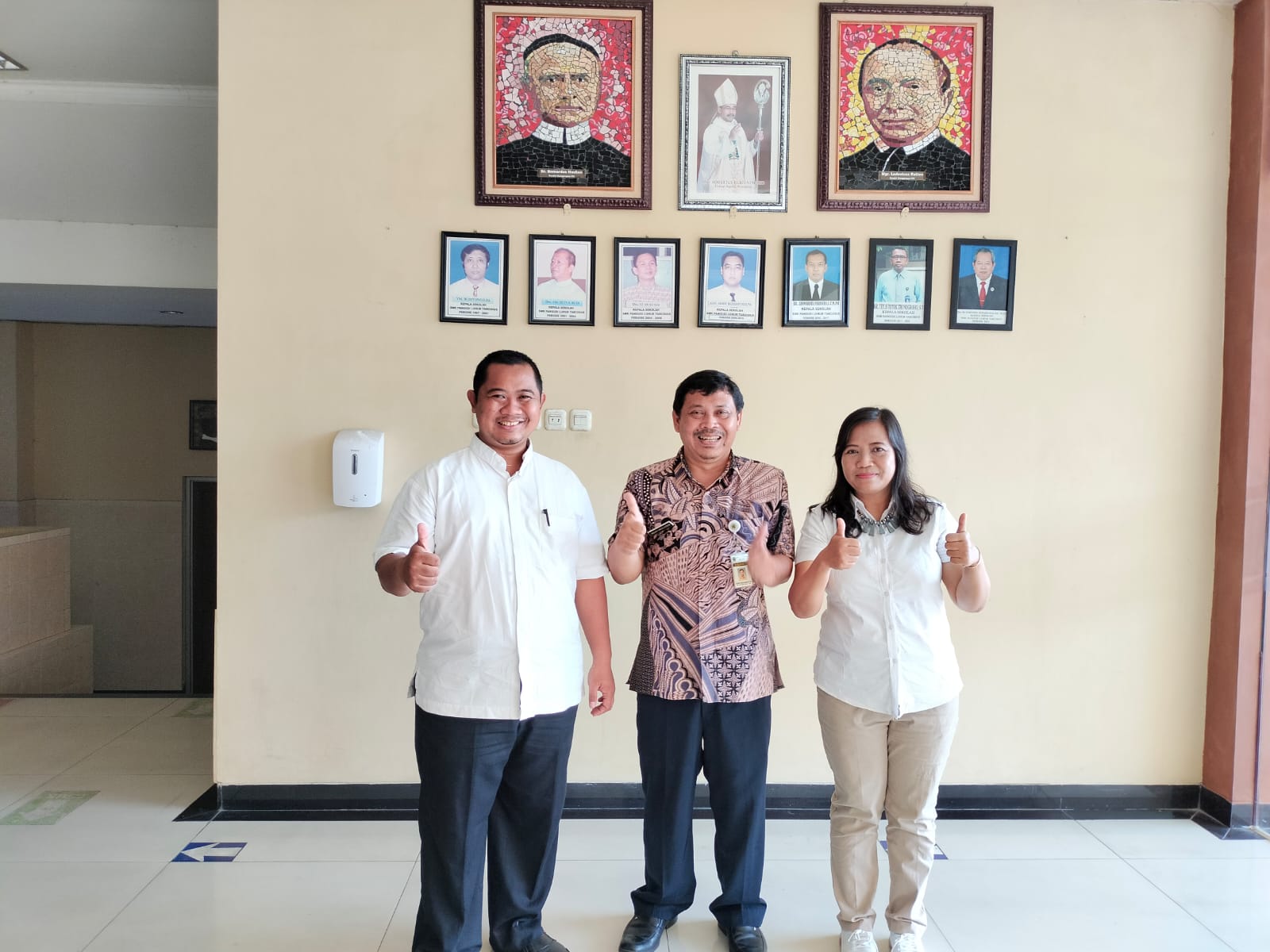 SMKN 10 Semarang Studi Tiru ke SMK PL Tarcisius