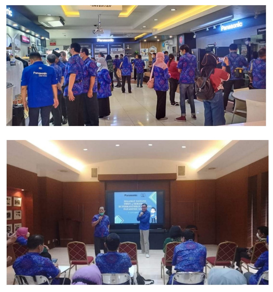 Kunjungan Industri ke Panasonic Gobel Grup sebagai Aktifitas Update Teknologi Industri