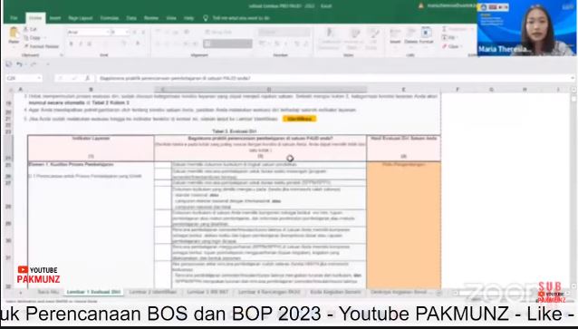 SMKN 10 Semarang mengikuti Webinar Sosialisasi Rapor Pendidikan dengan fitur Otomasi PBD untuk Perencanaan BOS dan BOP 2023